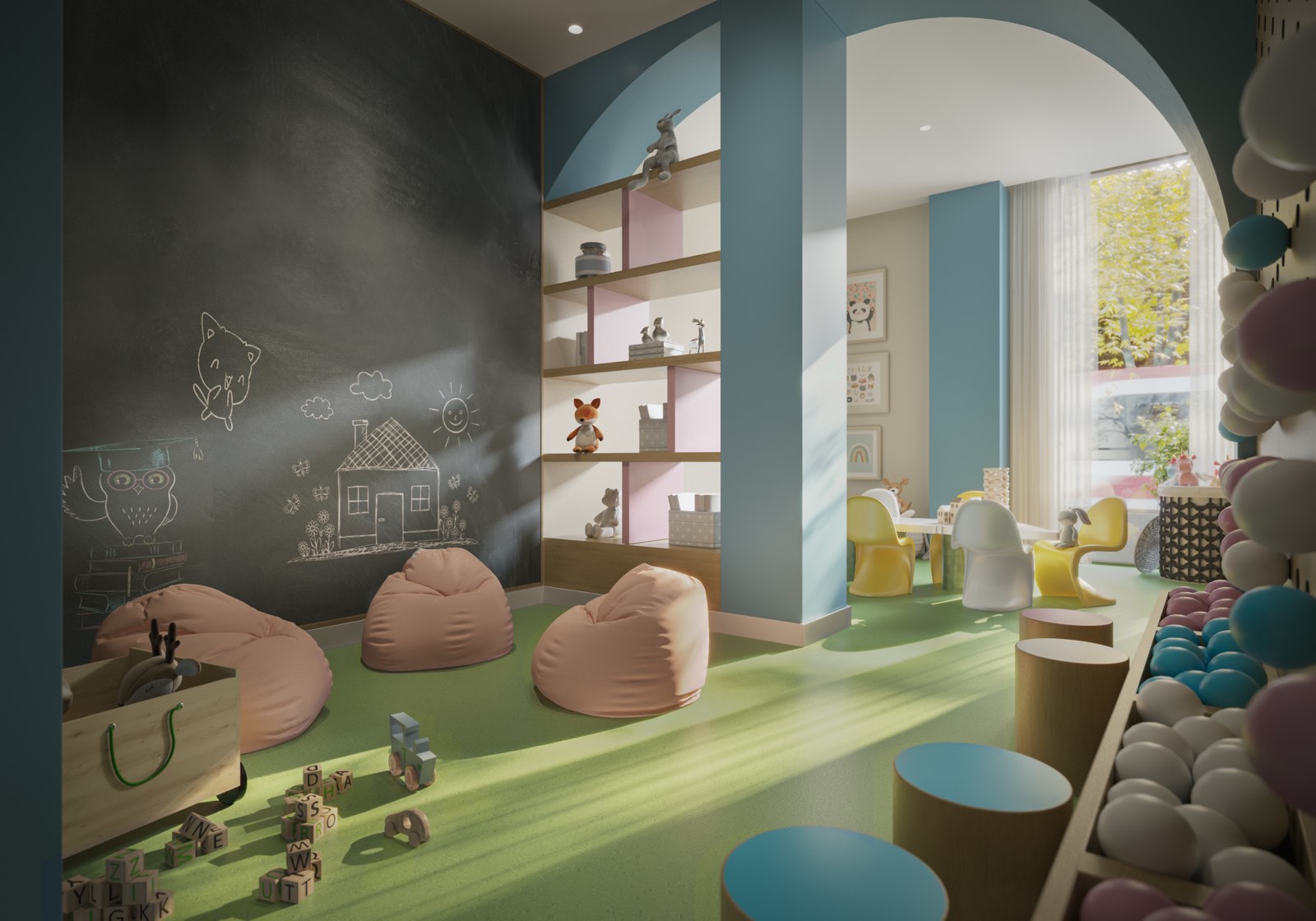 8 Temple Kids Room